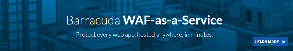 Barracuda WAF-as-a-Service